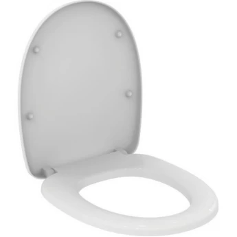 Сидение и крышка, дюропласт, стальные шарниры IDEAL STANDARD ECCO
